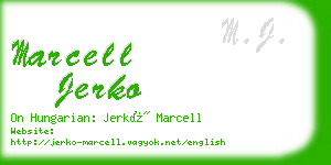 marcell jerko business card